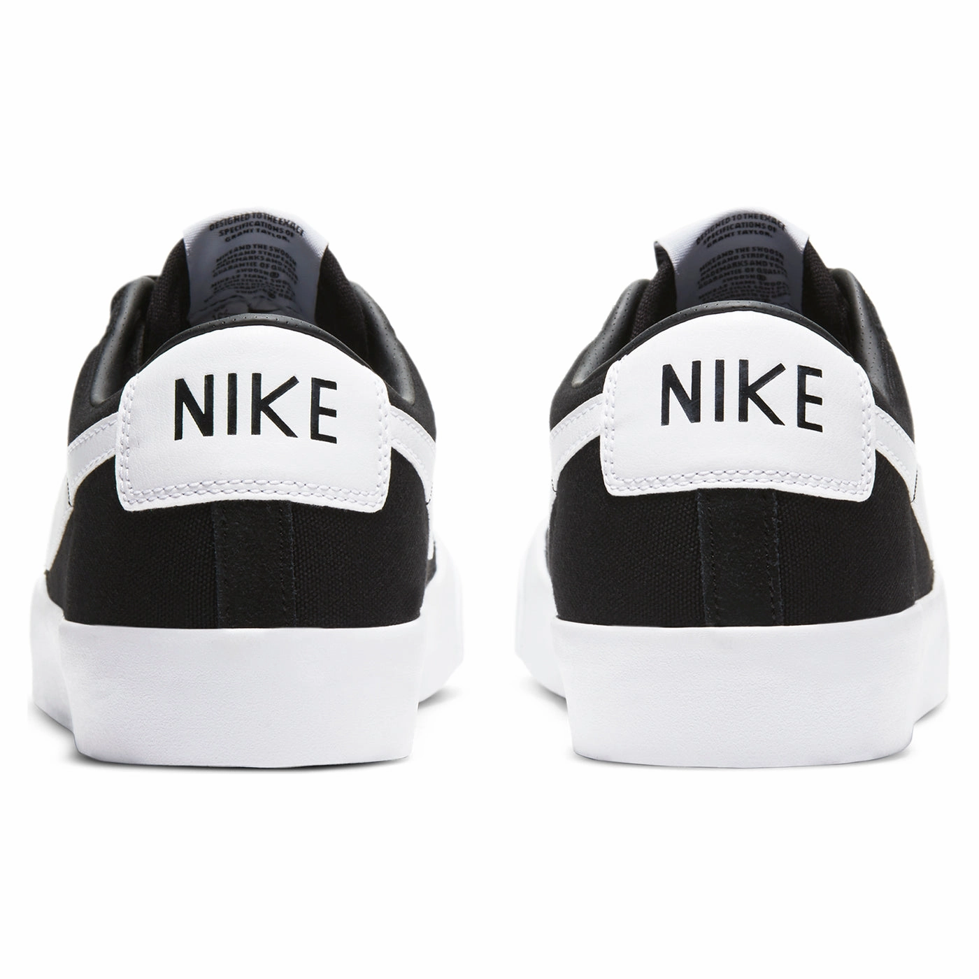 Nike SB Zoom Blazer Low Pro GT Shoes - Black / White - Black Asics Running Shoes Noosa Tri 14