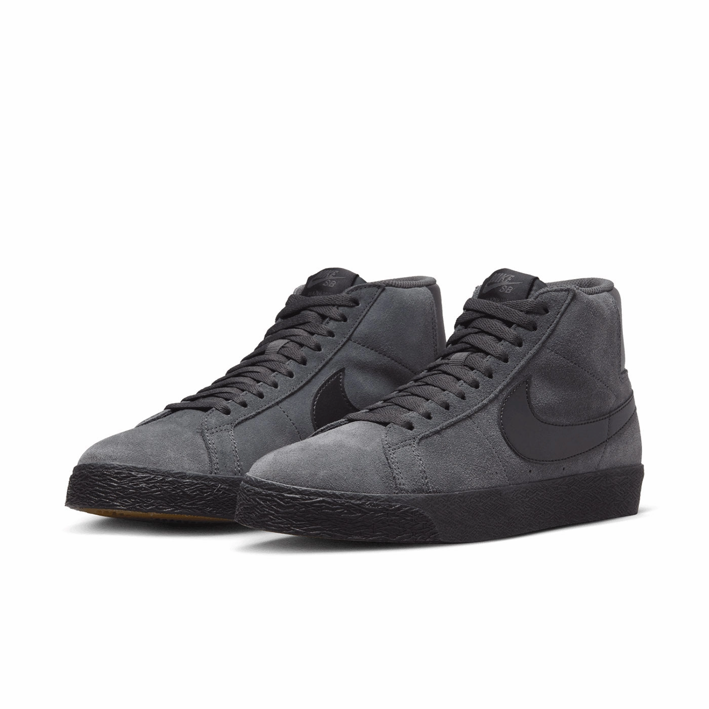 Sara Hall Asics Shoes Nike SB Zoom Blazer Mid- Anthracite / Black - Anthracite - Black