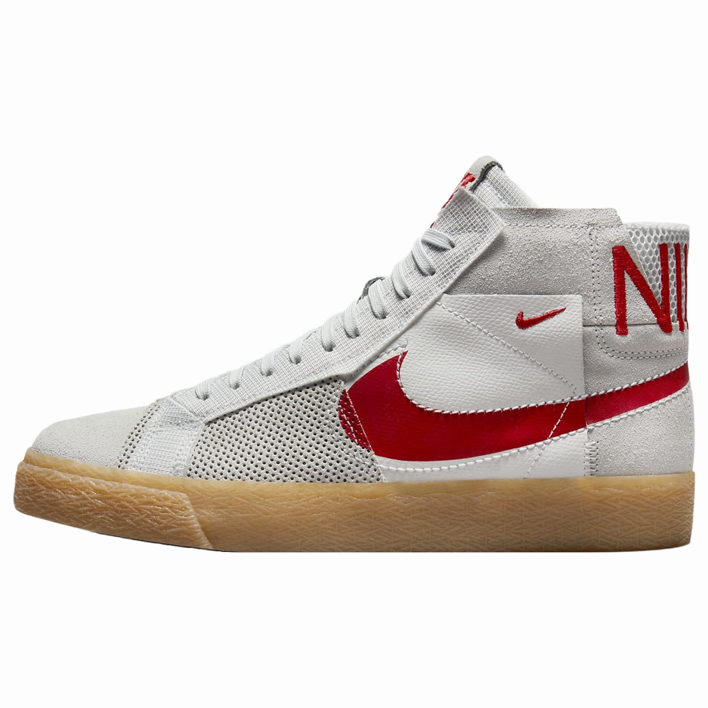 Asic Trail Running Shoes Nike SB Zoom Blazer Mid Premium Shoes - Summit White / University Red