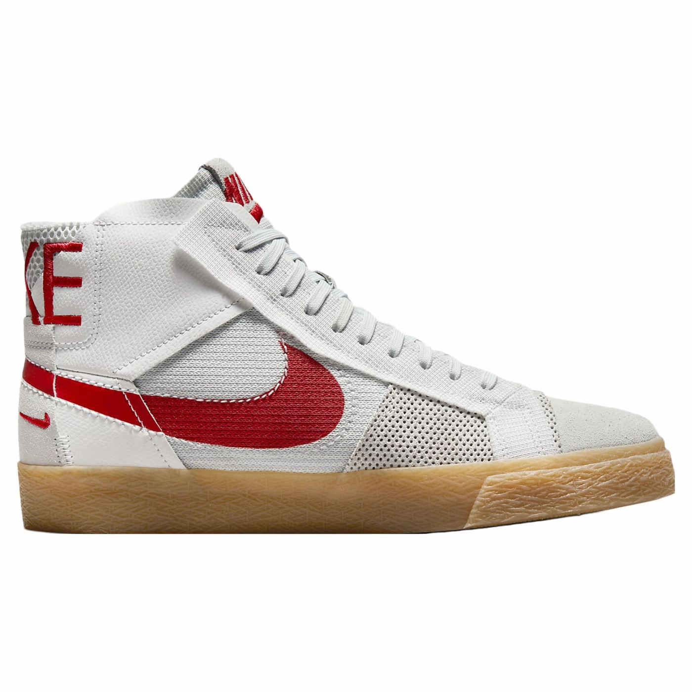 Nike SB Zoom Blazer Mid Premium Shoes - Summit White / University Red Best Asics Neutral Shoes