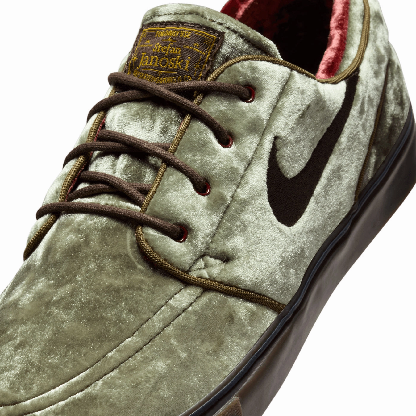 Best Road Running Shoes Asics Nike SB Zoom Janoski OG  Shoes - Medium Olive / Velvet Brown - Baroque Brown