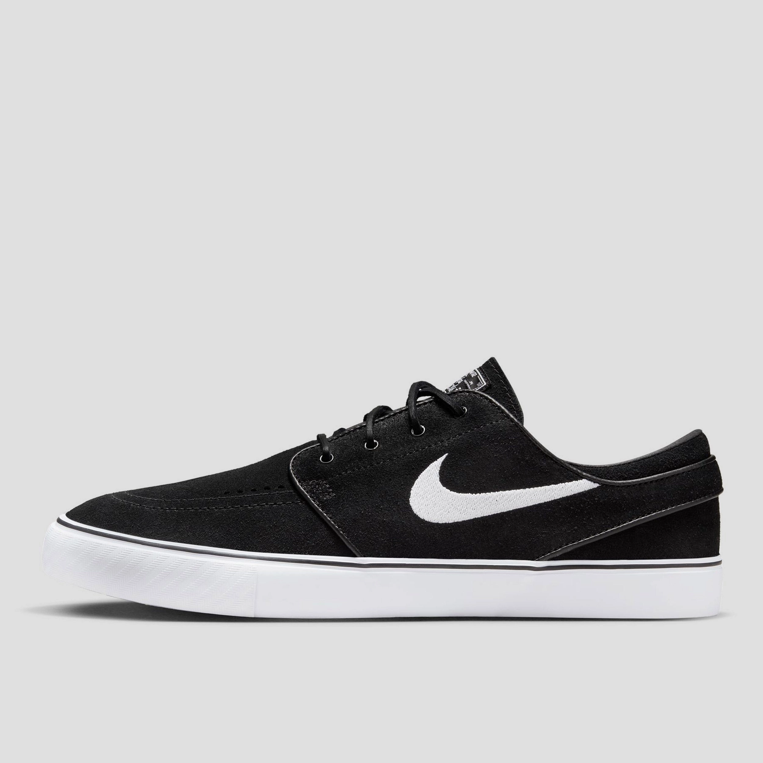 Asics Shoes Uk Sale Nike SB Zoom Janoski OG  Skate Shoes Black / White - Black - White