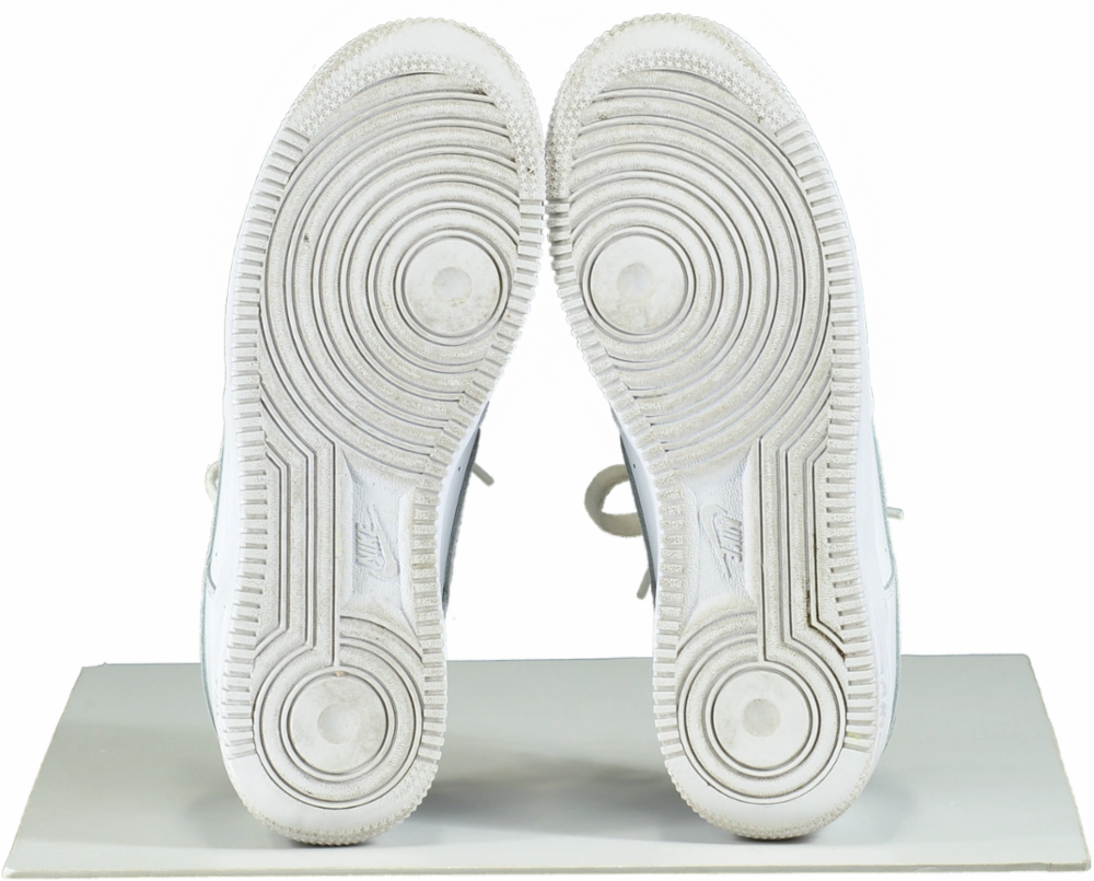 Nike White Air Force 1 Trainers UK 6 EU 40 Asics Tennis Shoes Uk