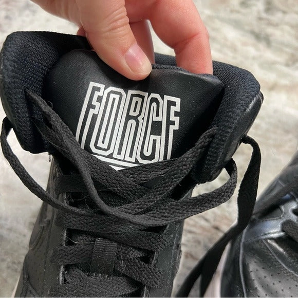 Nike Womens Son of Force Mid Black Sneaker Athletic Shoes Size 7.5 Asics Kinsei 4 Running Shoe