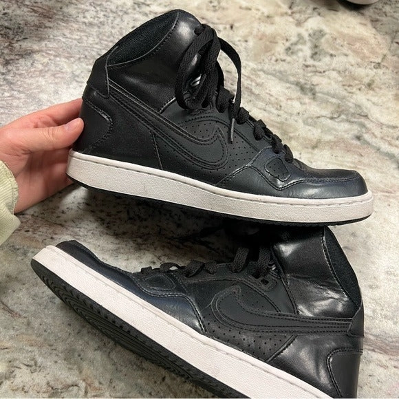 Asics Running Shoe Lineup Nike Womens Son of Force Mid Black Sneaker Athletic Shoes Size 7.5