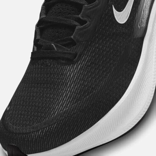 Nike Womens Zoom Fly 4 Running Shoes - Black/White-Off Noir-Anthracite Asic Neutral Running Shoes