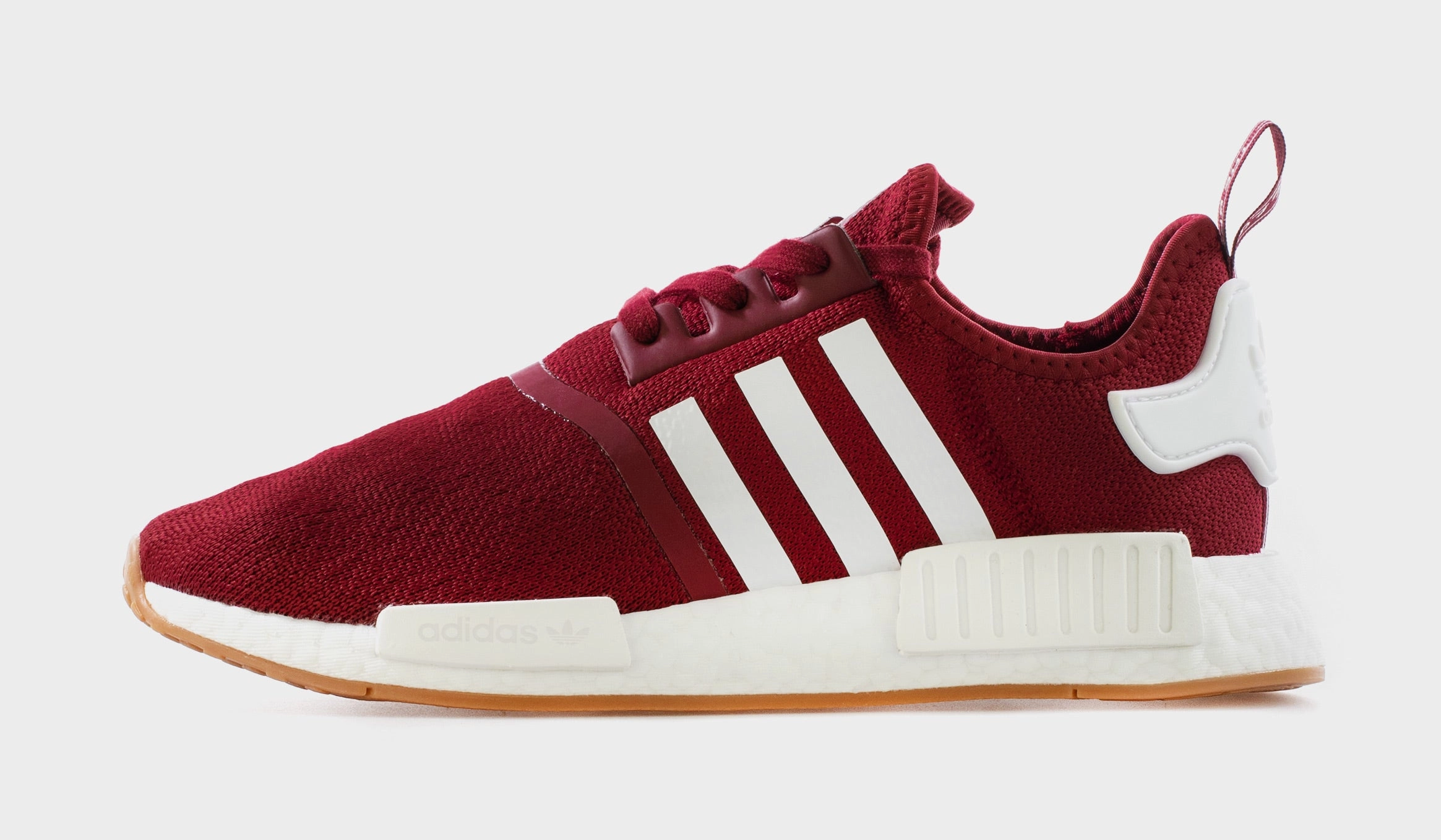 NMD_R1 Mens Running Shoe (Burgundy Red/White) Anthony Edwards Shoe Adidas