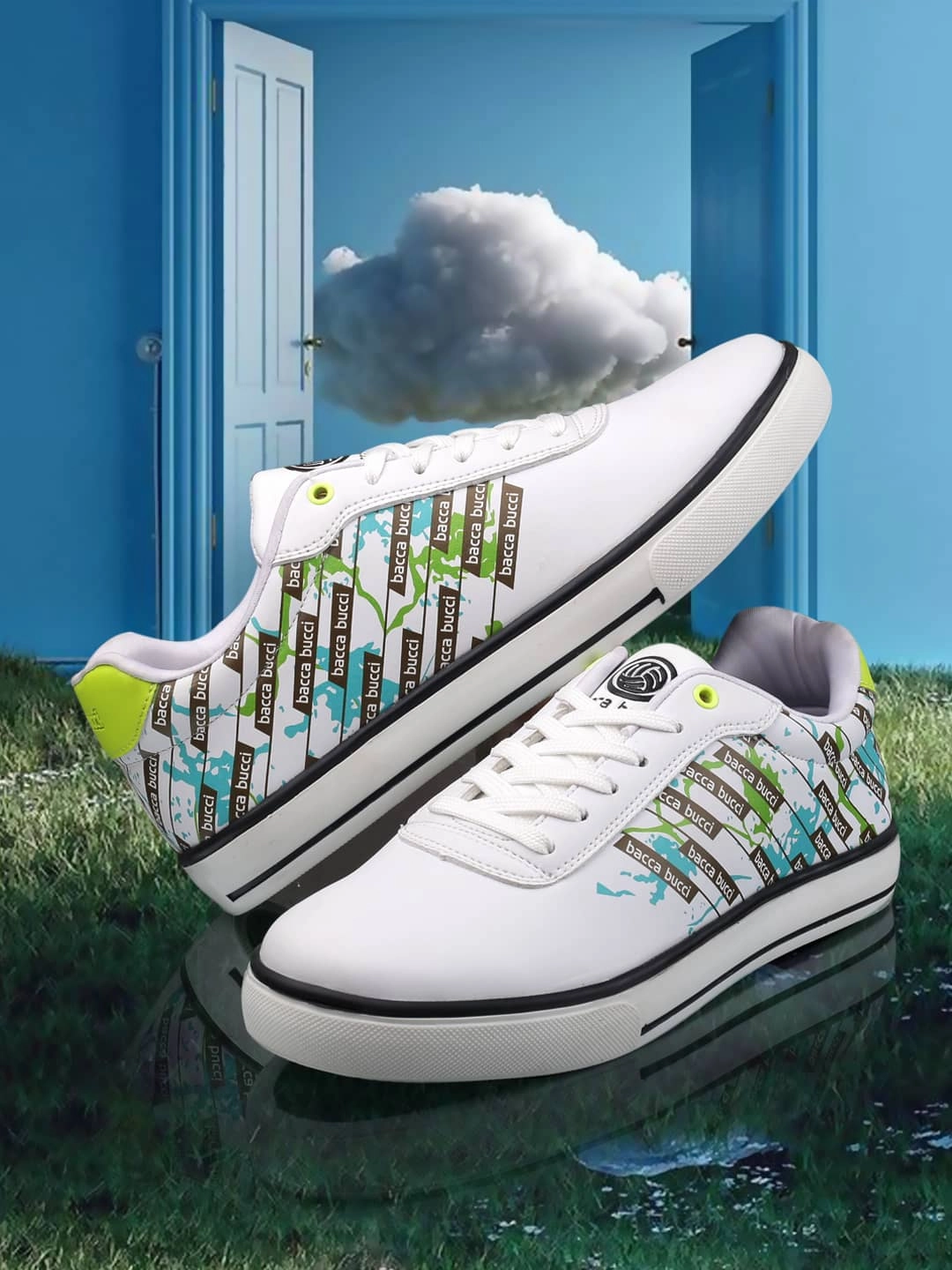 Bacca Bucci Urban Cartographer Running Shoes For Flat Feet