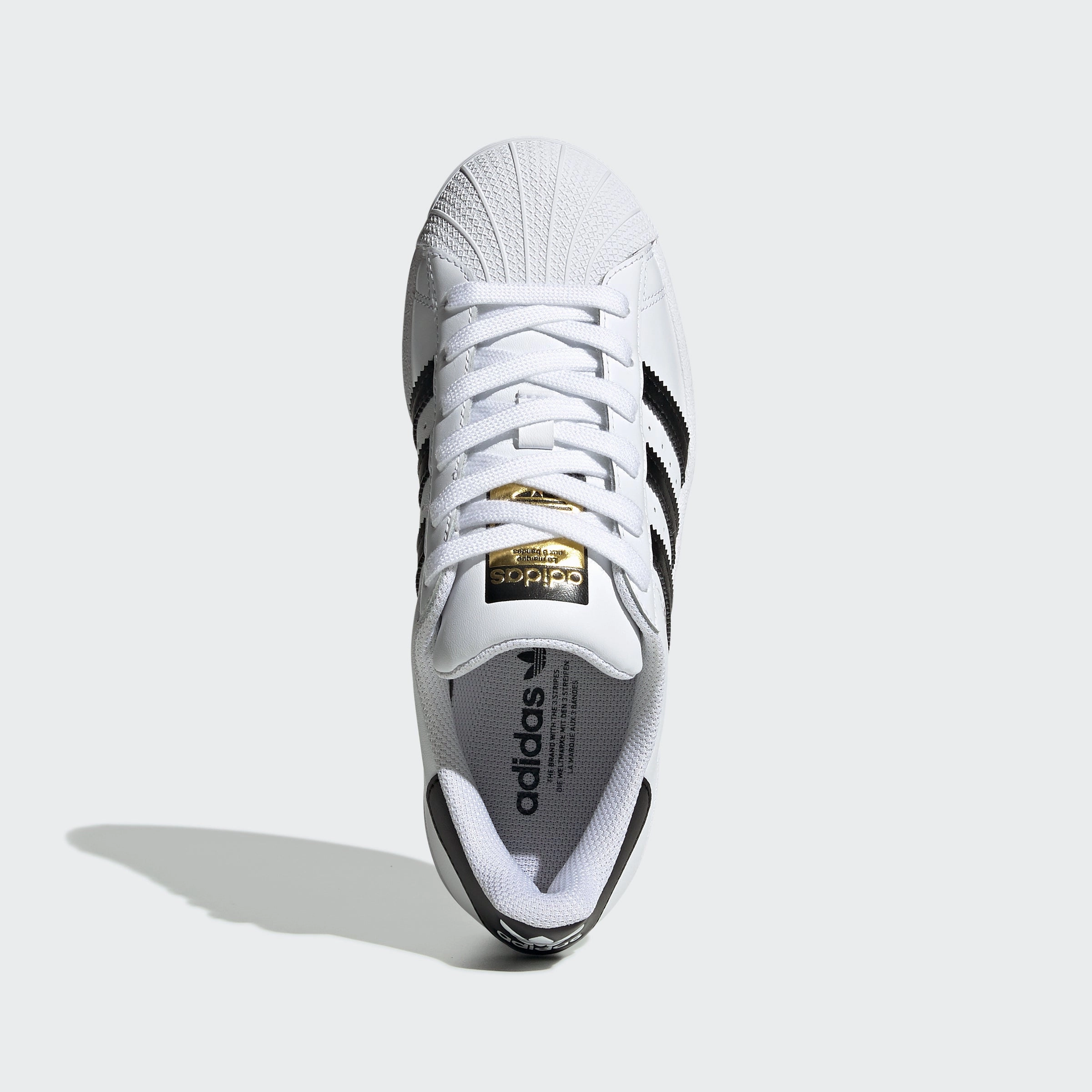 Big Kids adidas Originals Superstar Shoes White Black Adidas Shoes Grey