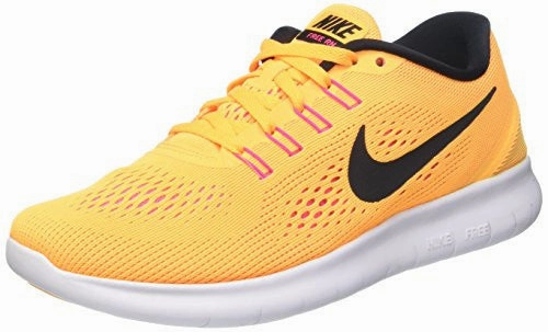 Nike Womens Free Run Womens Laser Yellow Running Shoes in Size 6.5 US (4 UK / 37.5 EU) Yellow Most Popular Asics Running Shoe