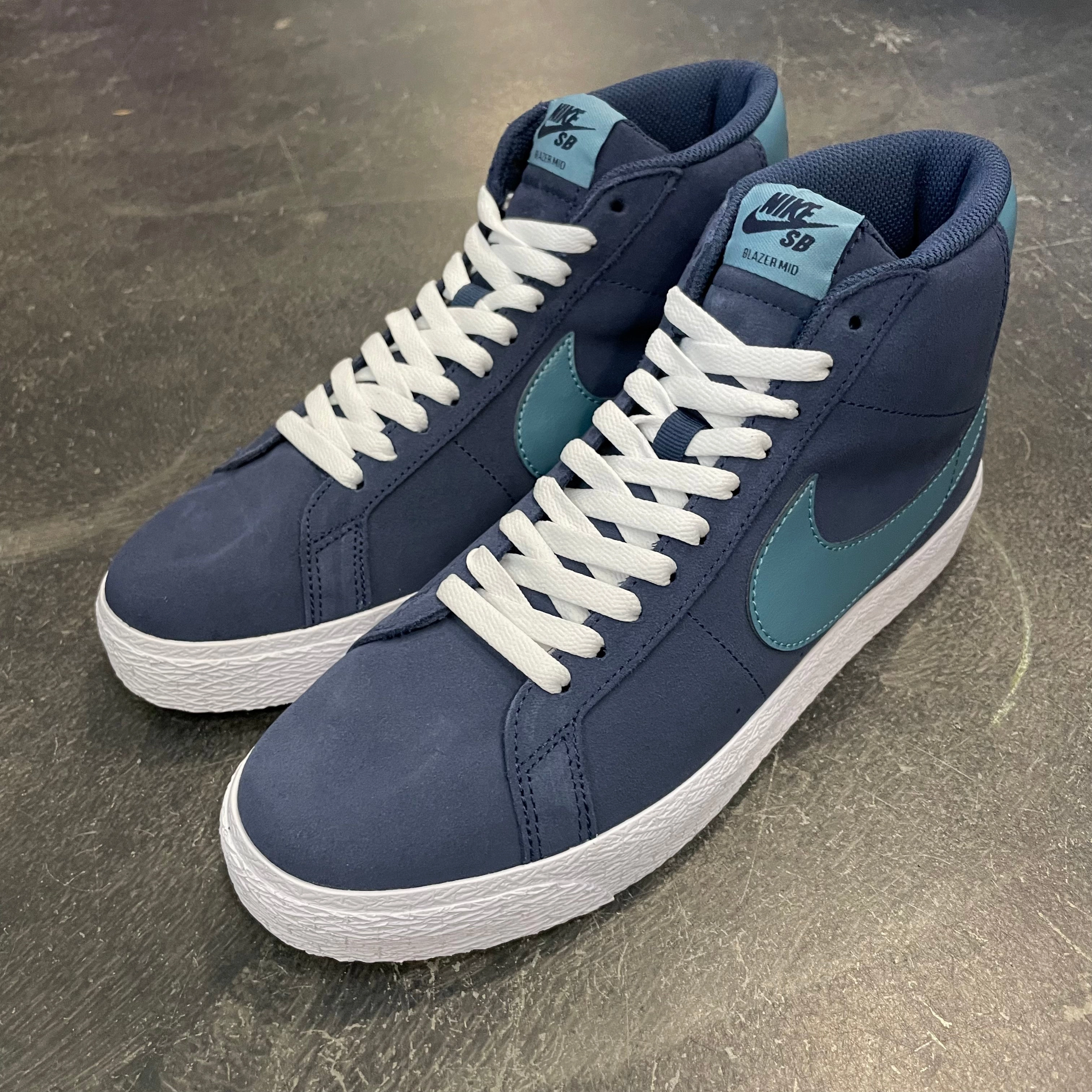 Asics X Packer Shoes Nike SB Blazer Mid Midnight Navy/Aqua SALE