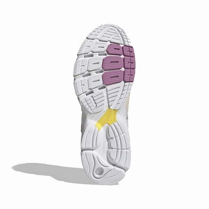 Adidas Women's Astir Thebe Magugu Shoes - Cloud White / Pulse Lilac / Silver Metallic Adidas White Shoes