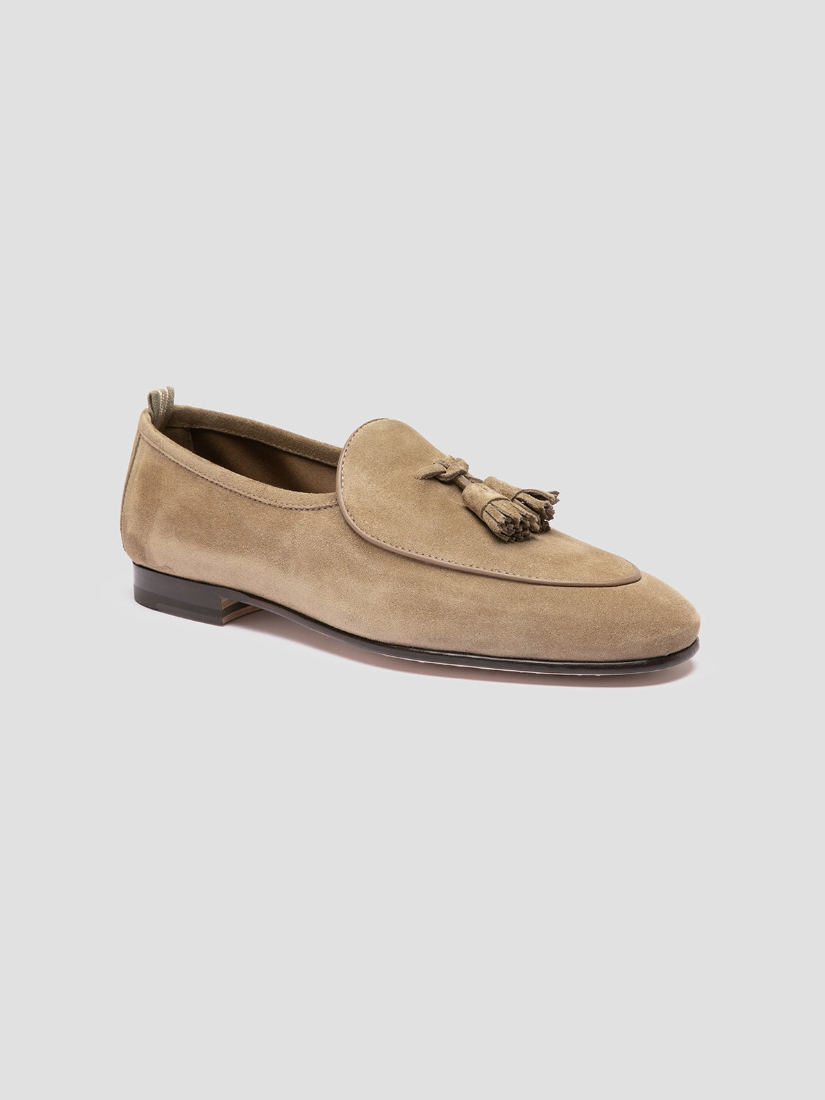 OLIVER 003 - Taupe Suede Tassel Loafers Timberland Loafers
