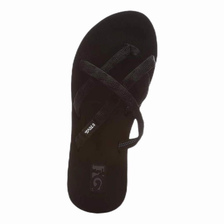 Olowahu Black Blowfish Flip Flops