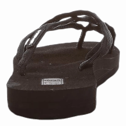 Polka Dot Flip Flops Olowahu Black