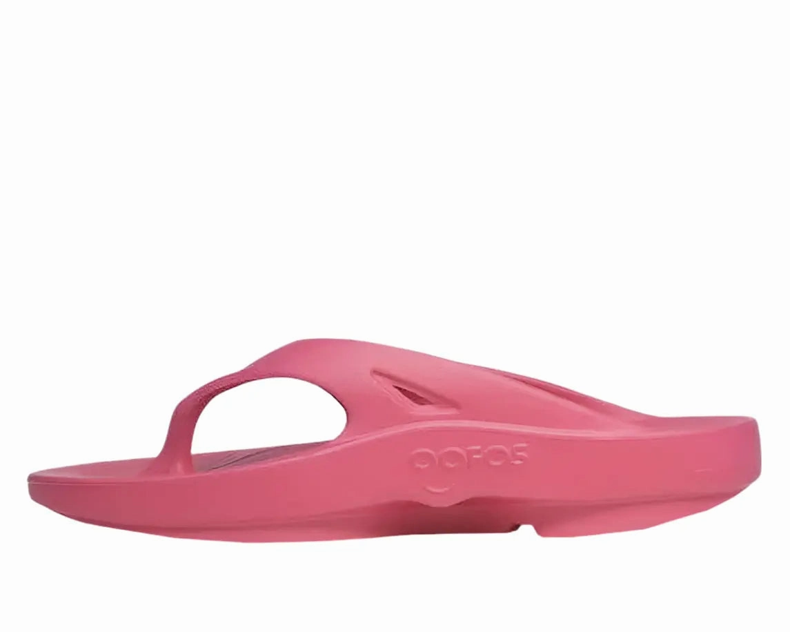 Metal Flip Flops OOFOS FLIP FLOPS  OOLALA IN FUCHSIA