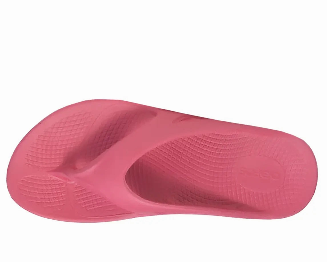 OOFOS FLIP FLOPS  OOLALA IN FUCHSIA Rainbow Flip Flops In Store