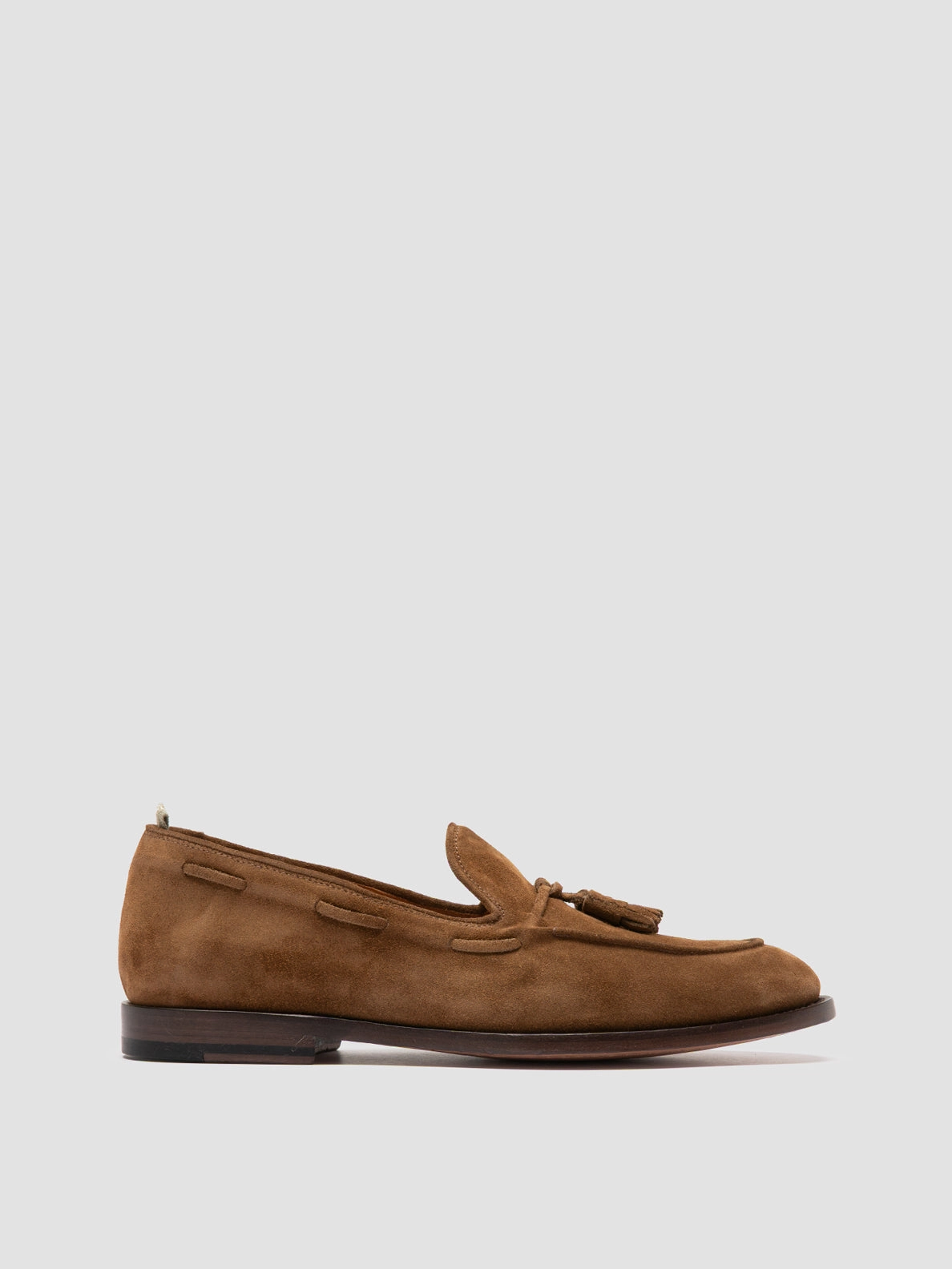 OPERA 002 - Brown Suede Tassel Loafers Ferragamo Penny Loafers