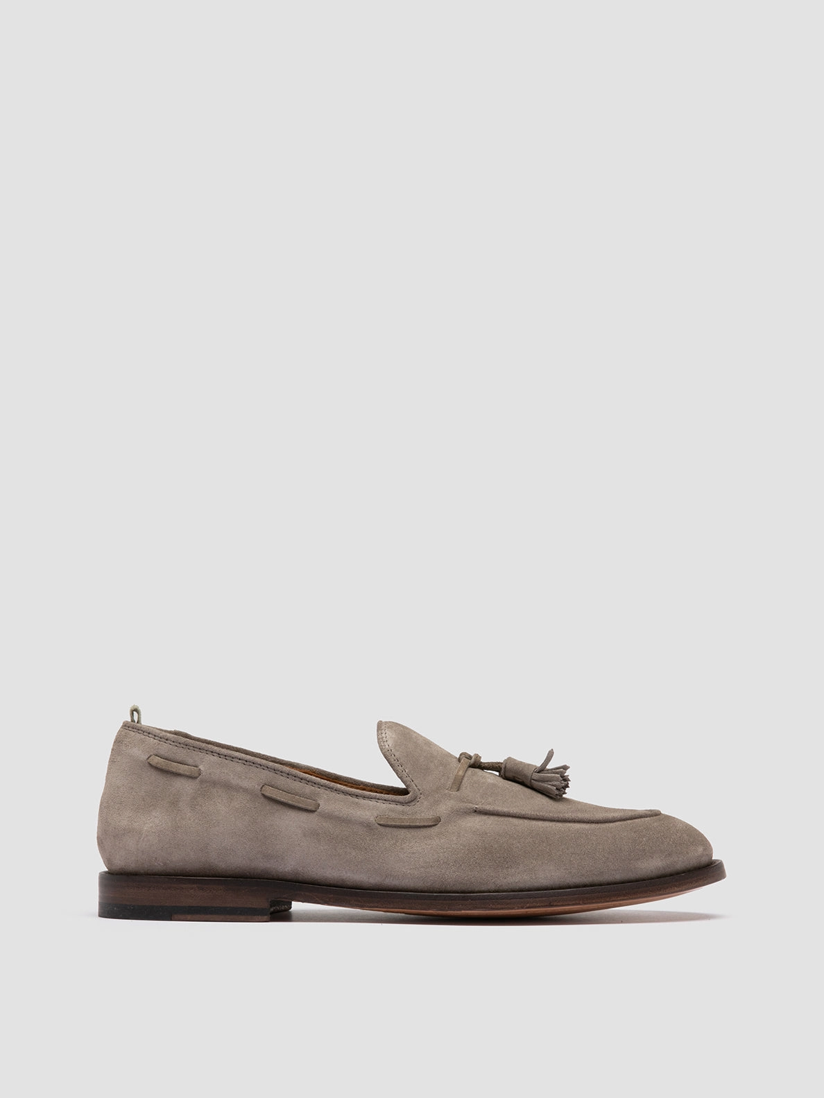 OPERA 002 - Taupe Suede Tassel Loafers Loafers And Drivers
