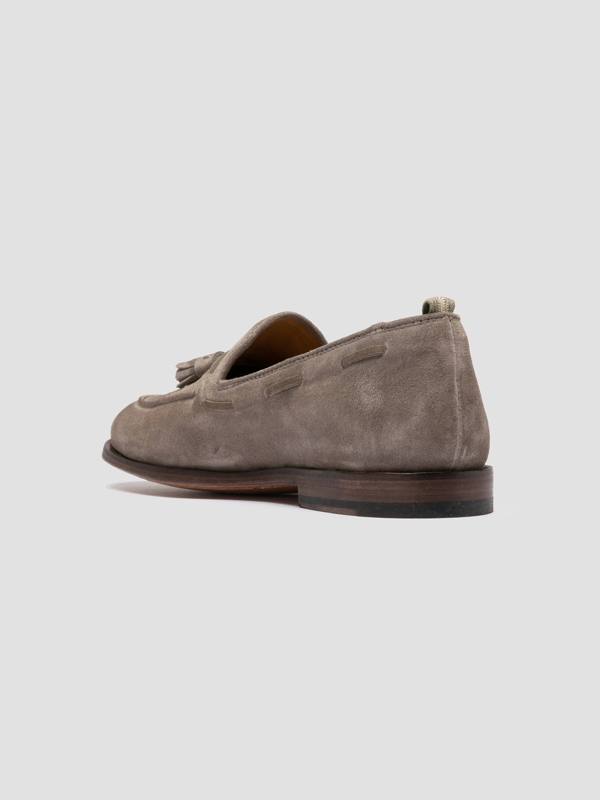 OPERA 002 - Taupe Suede Tassel Loafers Formals With Loafers