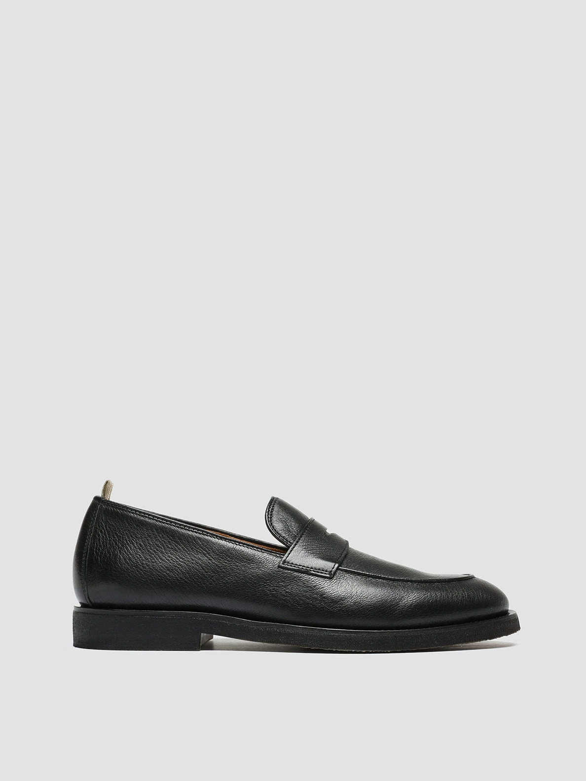Marley Driver Loafers OPERA FLEXI 101 - Black Leather Penny Loafers