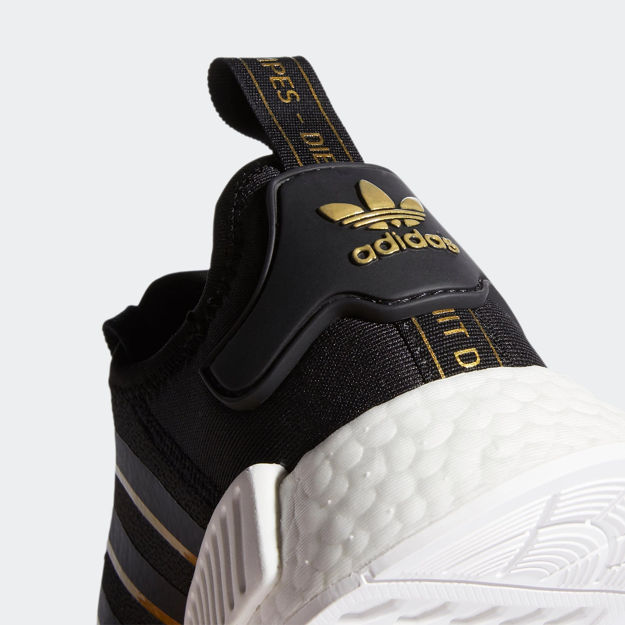 Adidas Spikes Track Shoes Women's adidas Originals NMD_R1 Shoes Black Gold