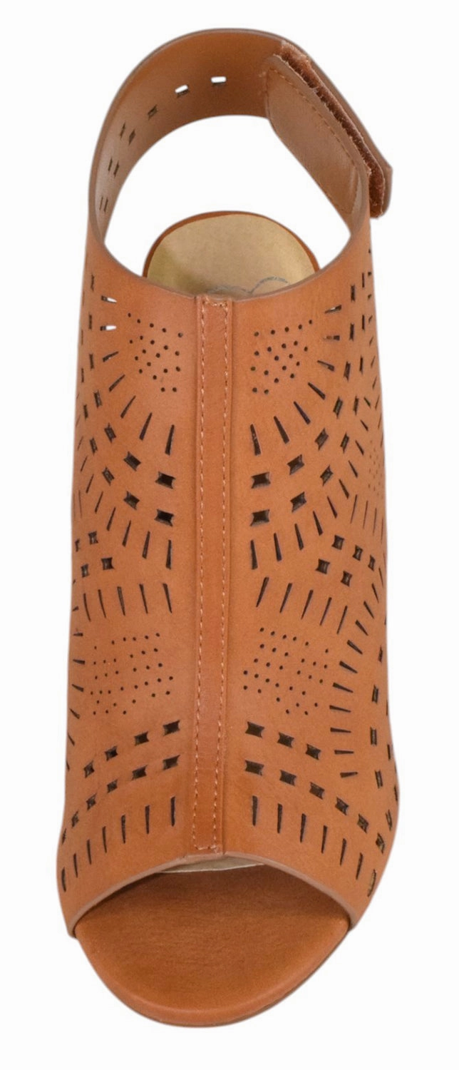 White High Heel Sandals ORIGIN-S Tan Delicious