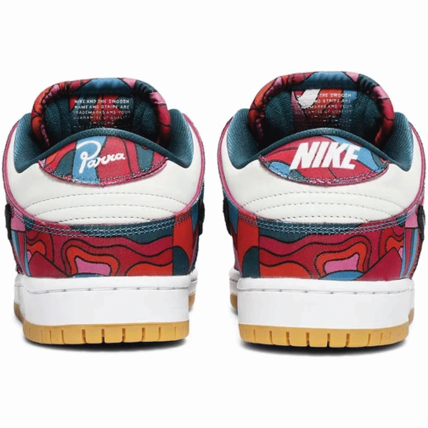 Asics Gt-2000 14 Running Shoe Parra x Dunk Low Pro SB 'Abstract Art'