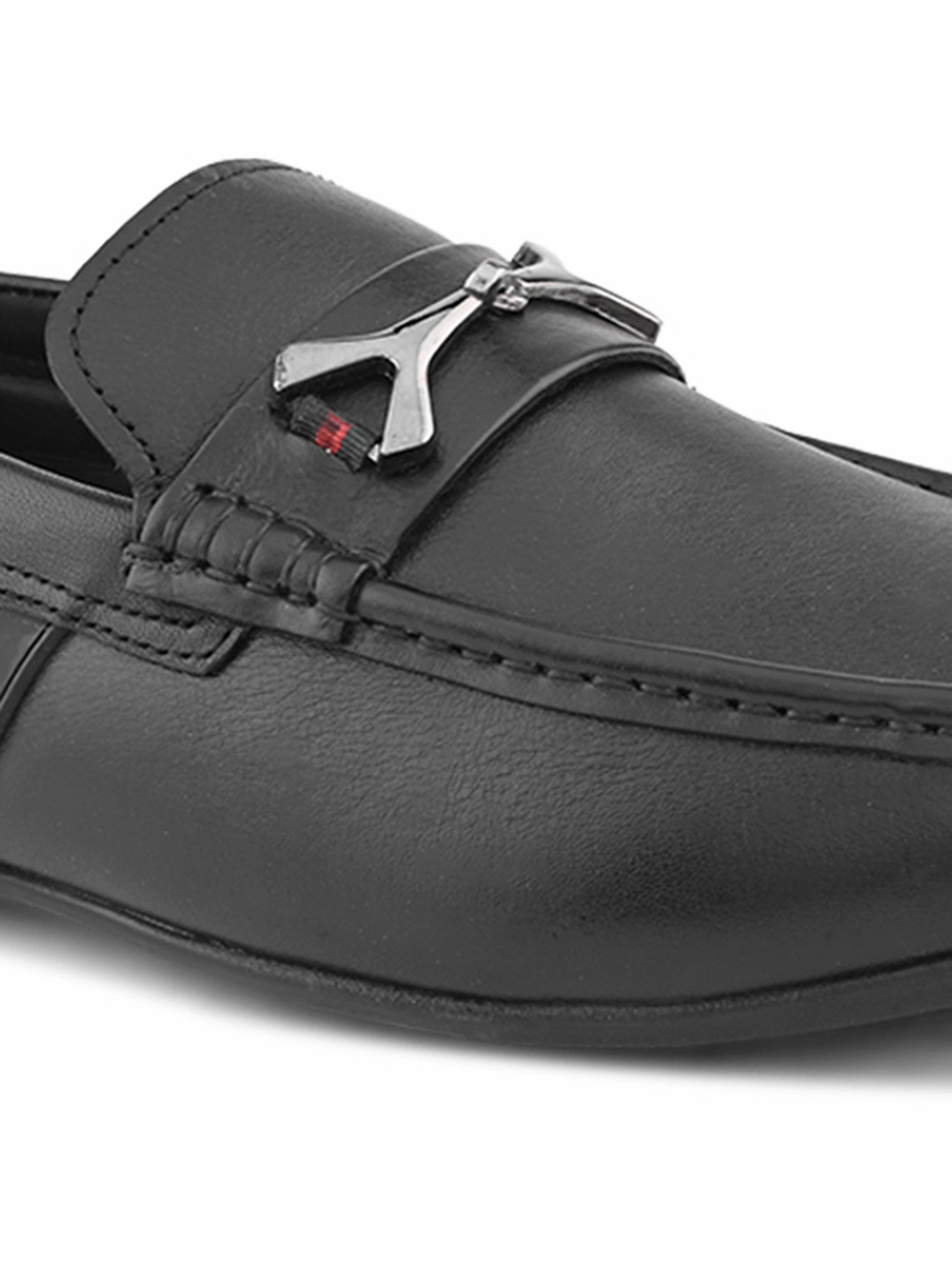 Shoes If You Have Flat Feet Pelle Albero Male's Black Leather Casual Loafers
