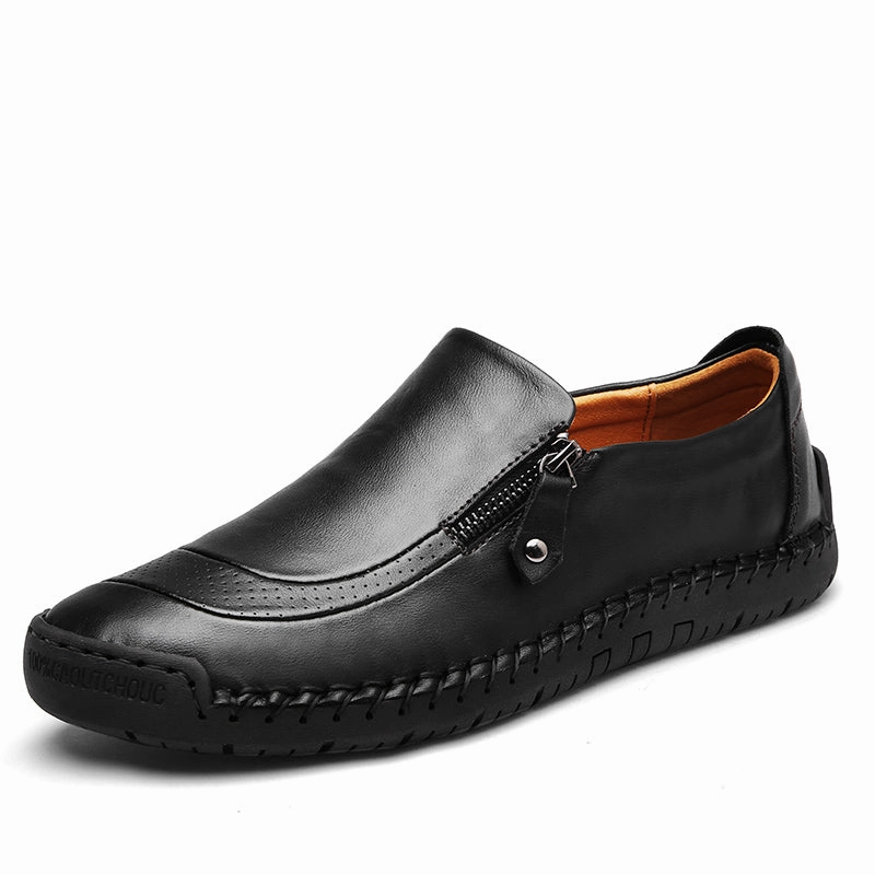 Classic Comfortable Casual Leather Shoes Men Loafers Shoes Split Leather Men Shoes Flats Sale Moccas Loafers Cocktail Bar