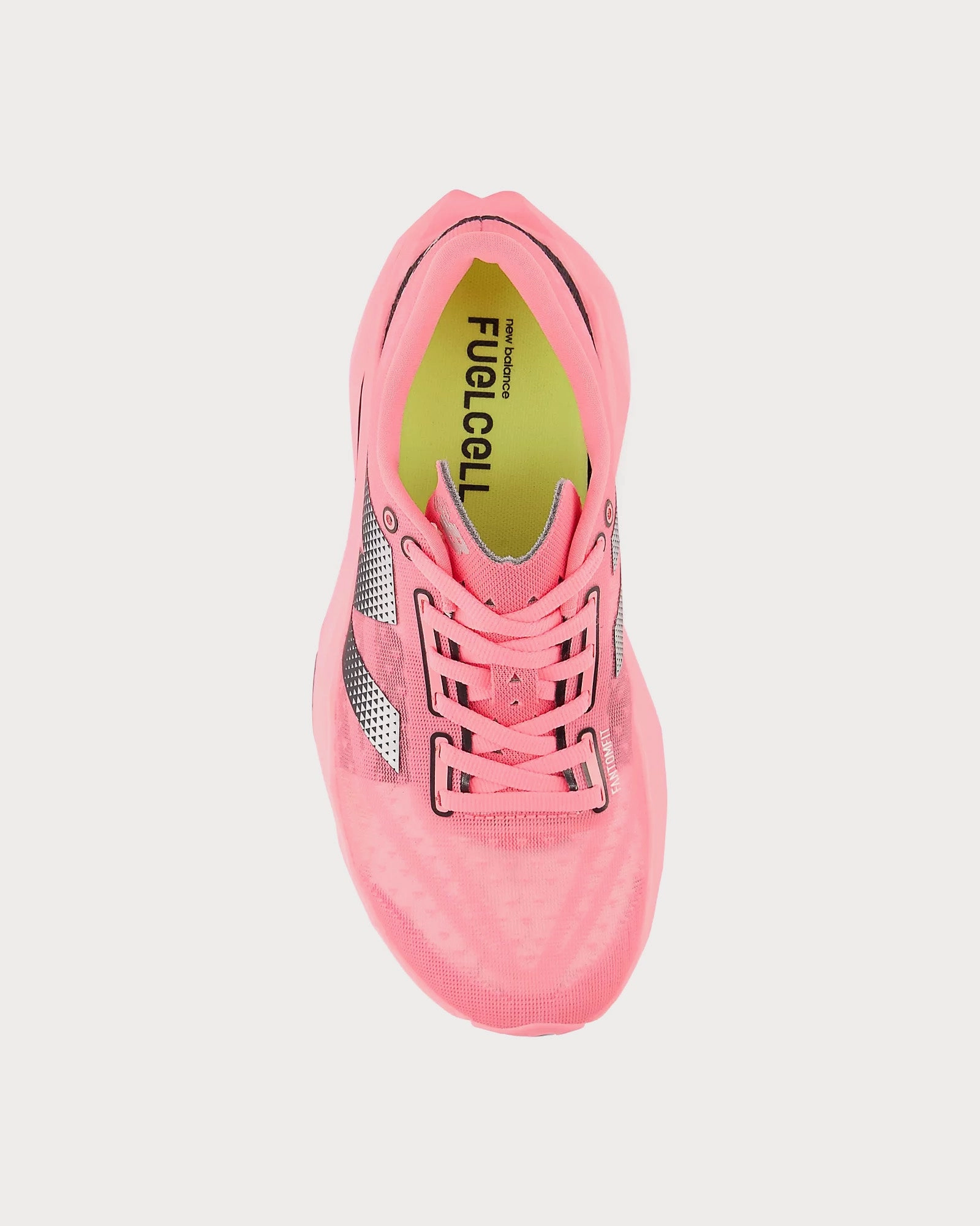 New Balance White Cleats FuelCell Rebel v4 Ultra Pink / Black / White Running Shoes