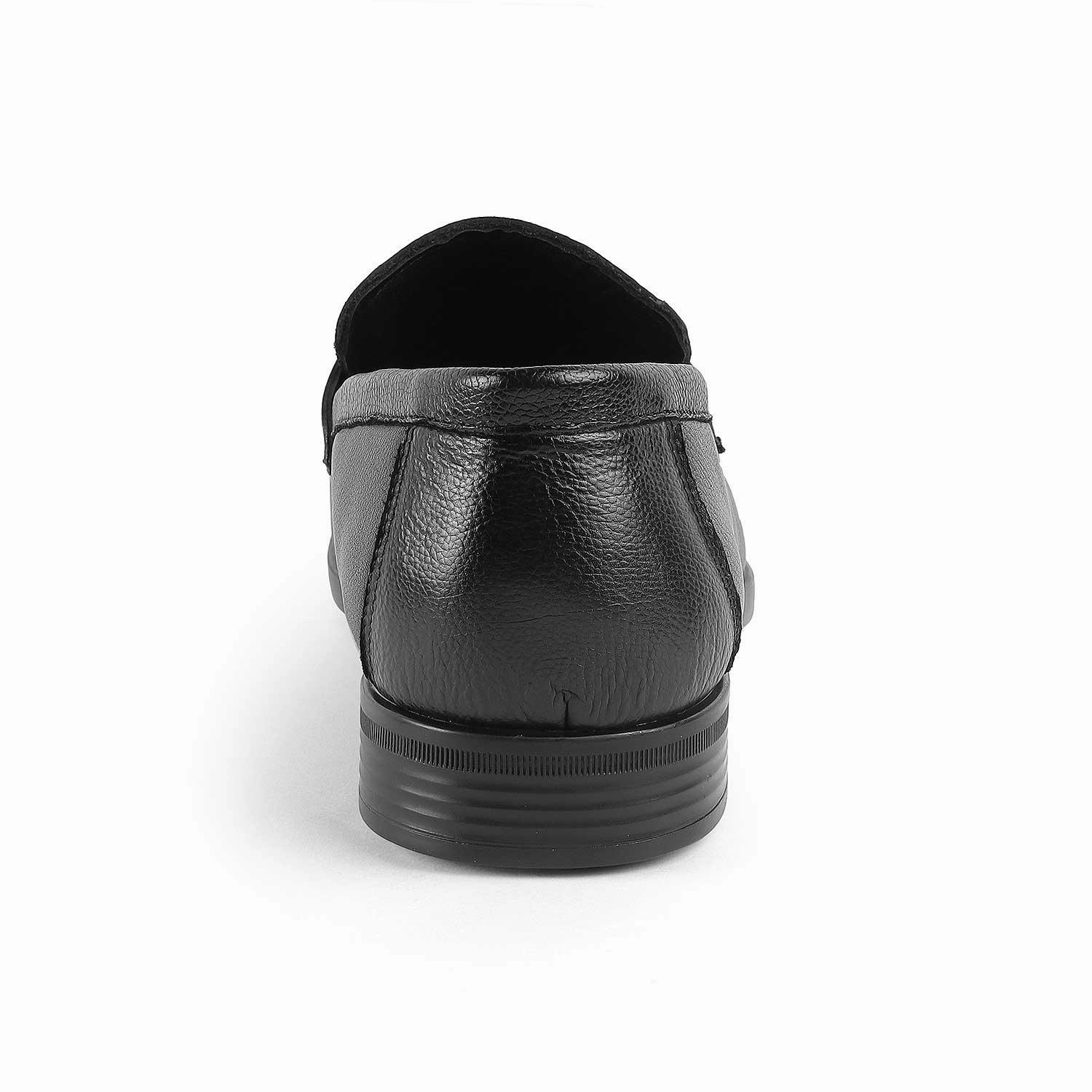 Tresmode Yesi Black Men's Leather Penny Loafers Loafers Dressing Style