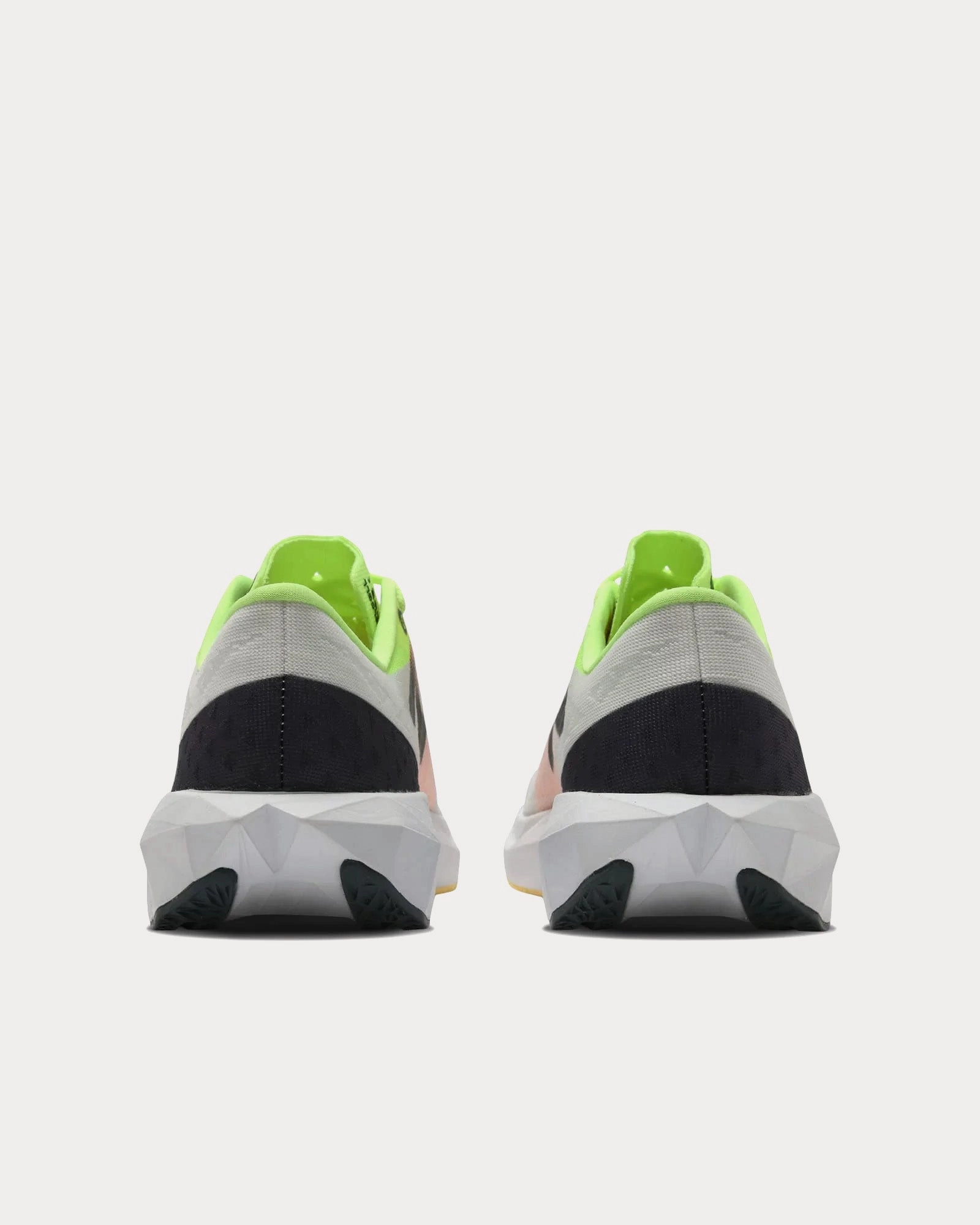 Black New Balance Shoes 9060 FuelCell Pvlse v1 BM White / Bleached Lime Glo / Hot Mango Running Shoes
