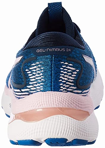 Asics Gel Mai Shoes 1193a098 ASICS Women's 1012B201 Gel-nimbus 24 Trainers, French Blue Barely Rose, 4 UK