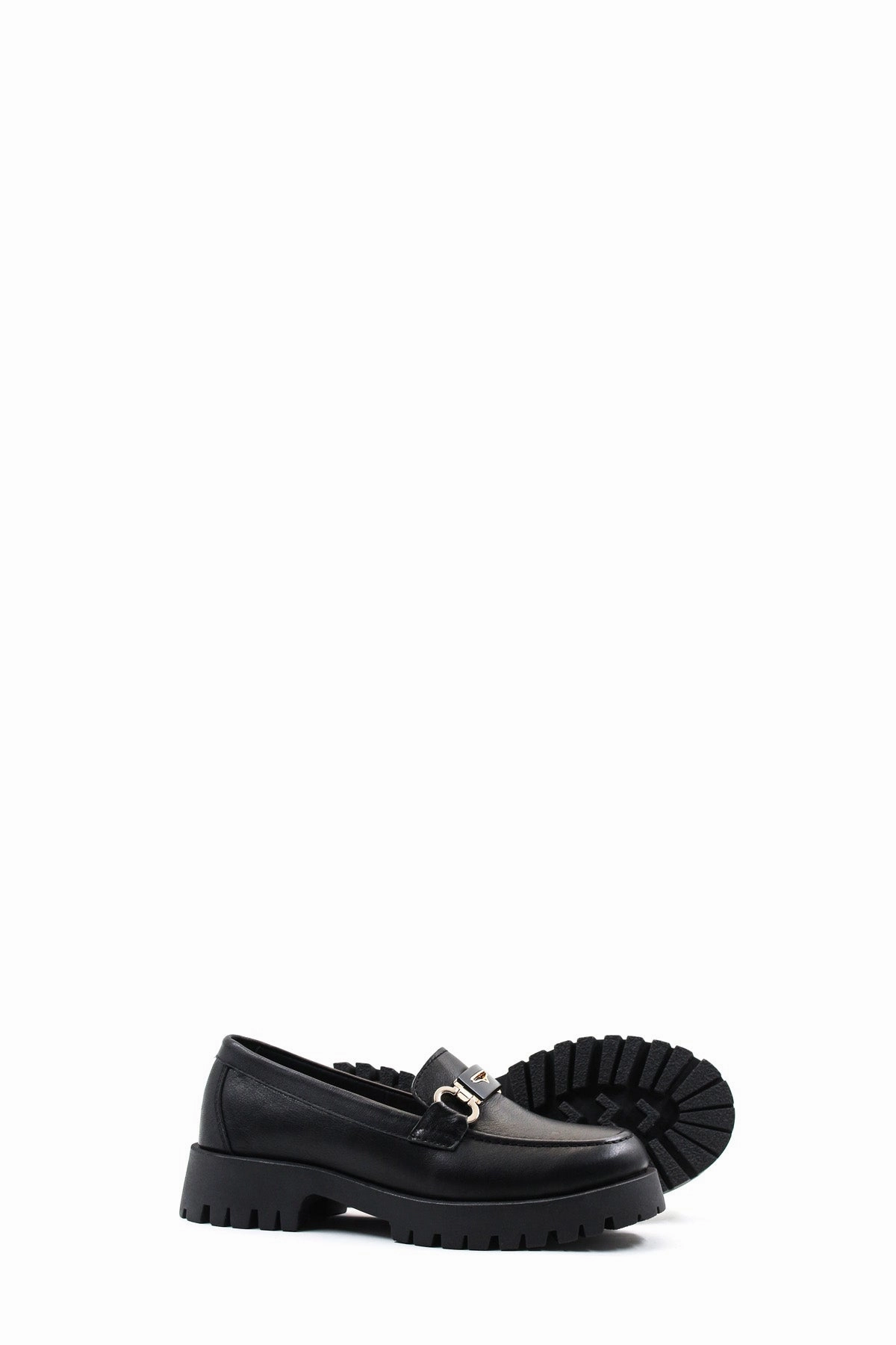 Casual Grey Shoes Outfit FST Genuine Leather Women's Casual Shoes 581ZA2855 Black - Vicenza