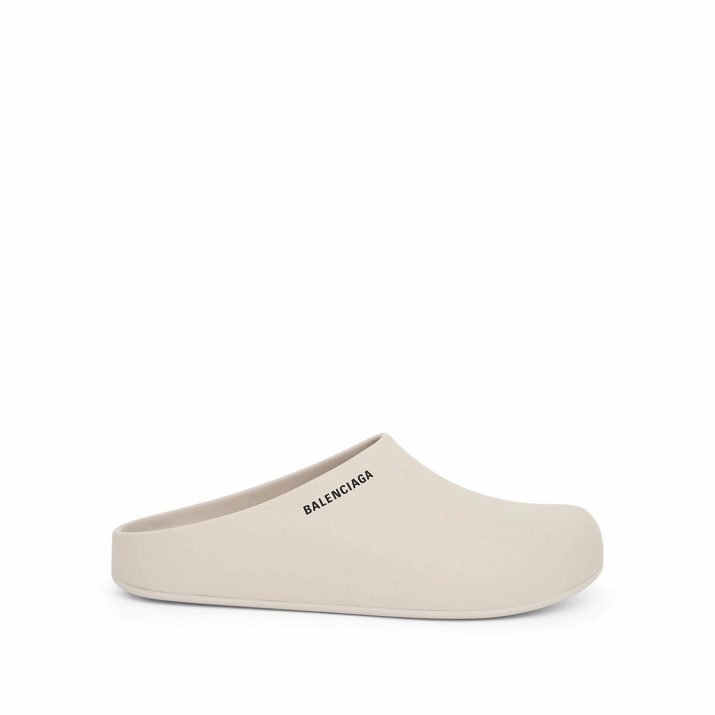 Cassandra Sandals Mule Slide in Nacre