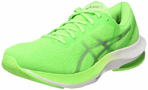 Asics Shoes Tiger Onitsuka ASICS Men's Gel-Pulse 13 Running Shoe, Green Gecko Pure Silver, 9.5 UK