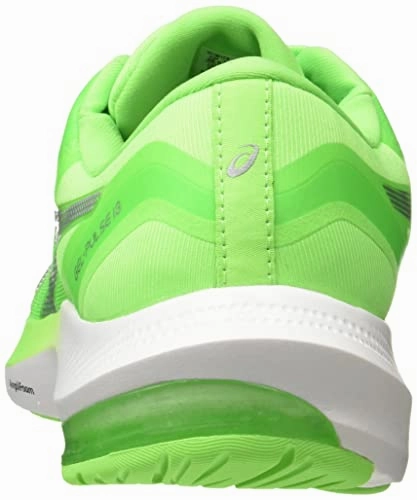 Asics Gel-quantum 180 4 Running Shoe ASICS Men's Gel-Pulse 13 Running Shoe, Green Gecko Pure Silver, 9.5 UK