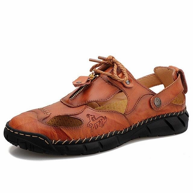 Boots Shoes And Sandals Summer Casual Lightweight Soft Leather Sandals