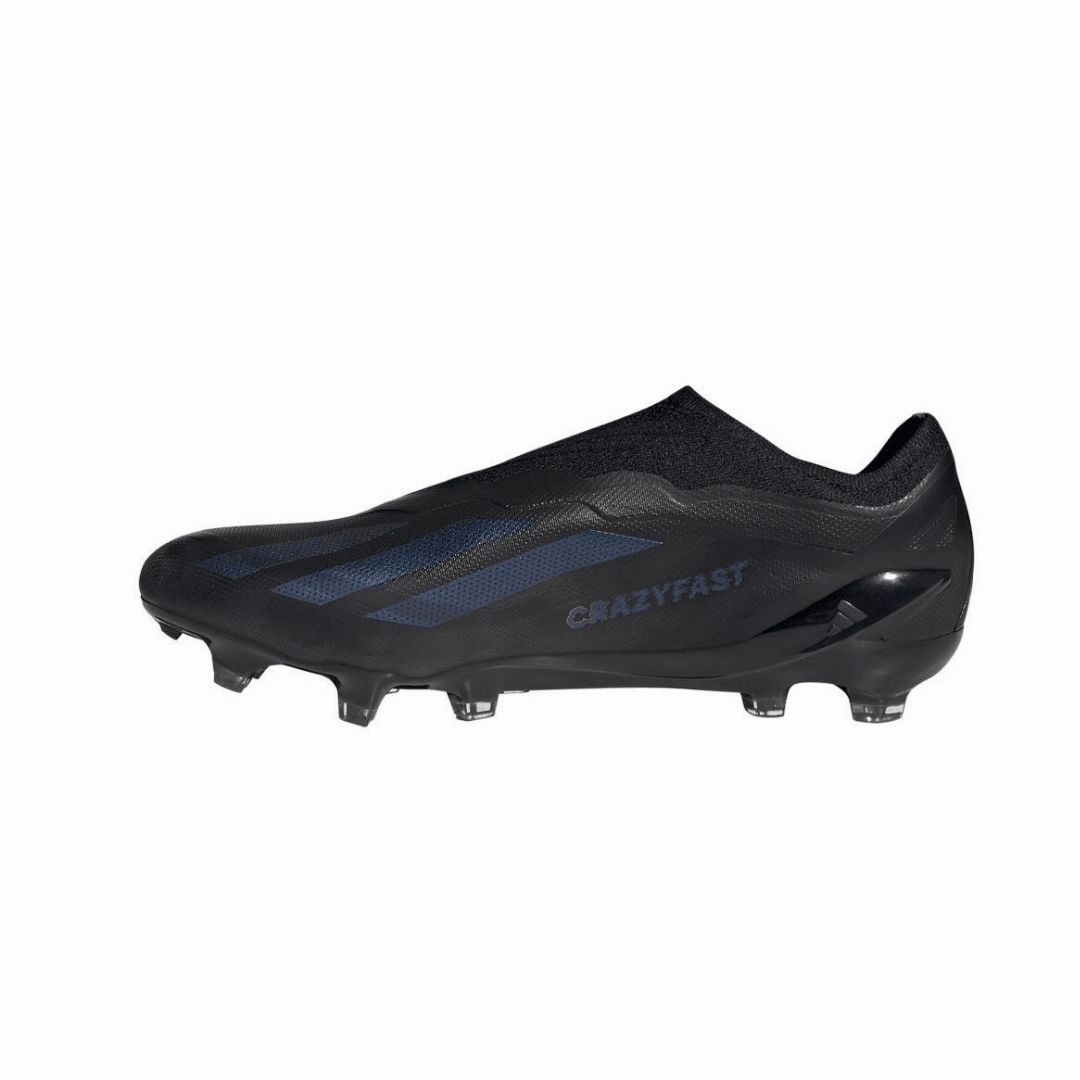 Braindead Adidas Shoes Adidas - X Crazyfast.1 LL FG Soccer Cleats -  Black