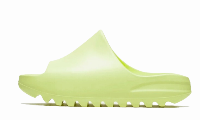 adidas Yeezy Slide Glow Green (2022) (Kids) HQ4116 Adidas Laceless Football Shoes