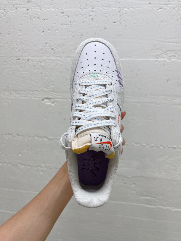 Asics Gel-exalt 2 Running Shoe Nike Women's Air Force 1 '07 SE Shoes White/Sail/Green Glow/Safety Orange Sail DX2348 100