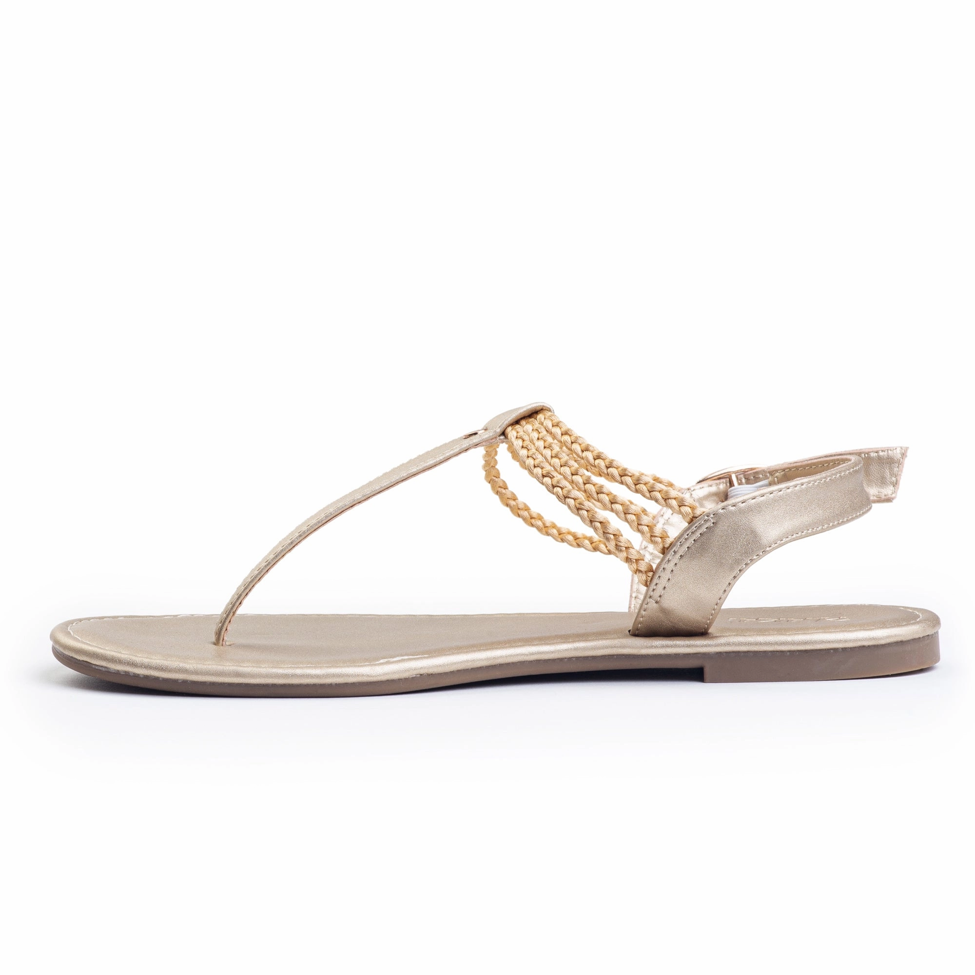 Swiftwater Mesh Deck Sandals Plaka Rappel Flat Thong Sandals | Gold