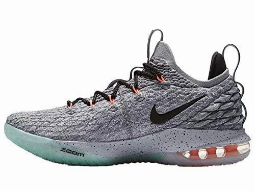 Nike Lebron 15 Low - Men's Lebron James Nylon Basketball Shoes 11 D(M) US Grey Asics Tennis Shoes Deals