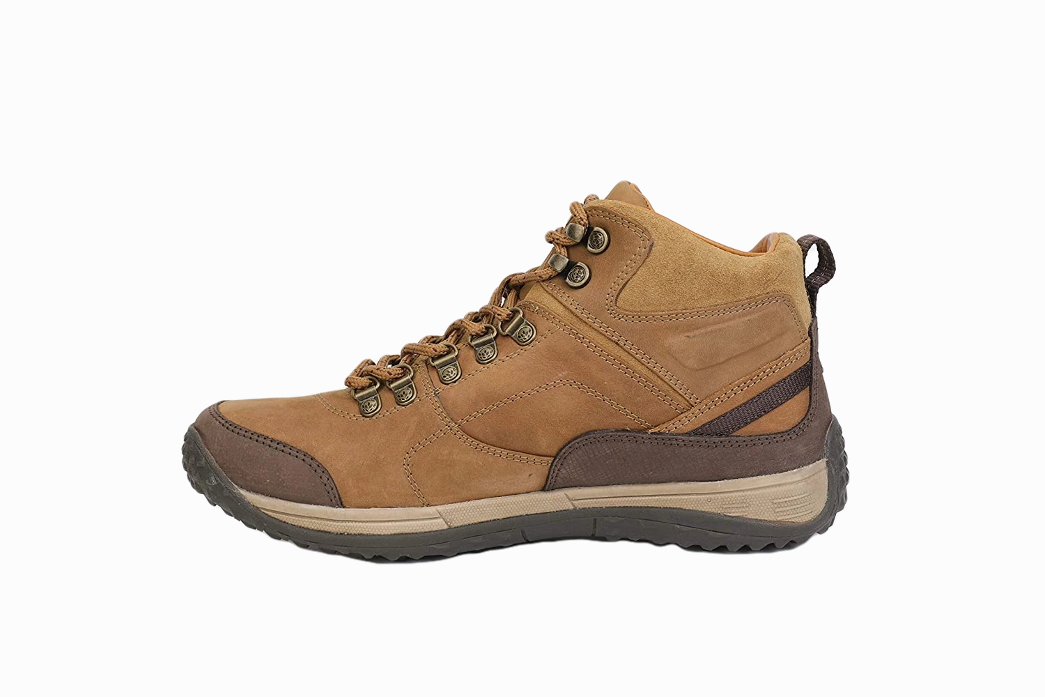 Original Woodland Men's Leather Shoes & Sneakers (#2981118_Camel) Casual Teenage Shoes