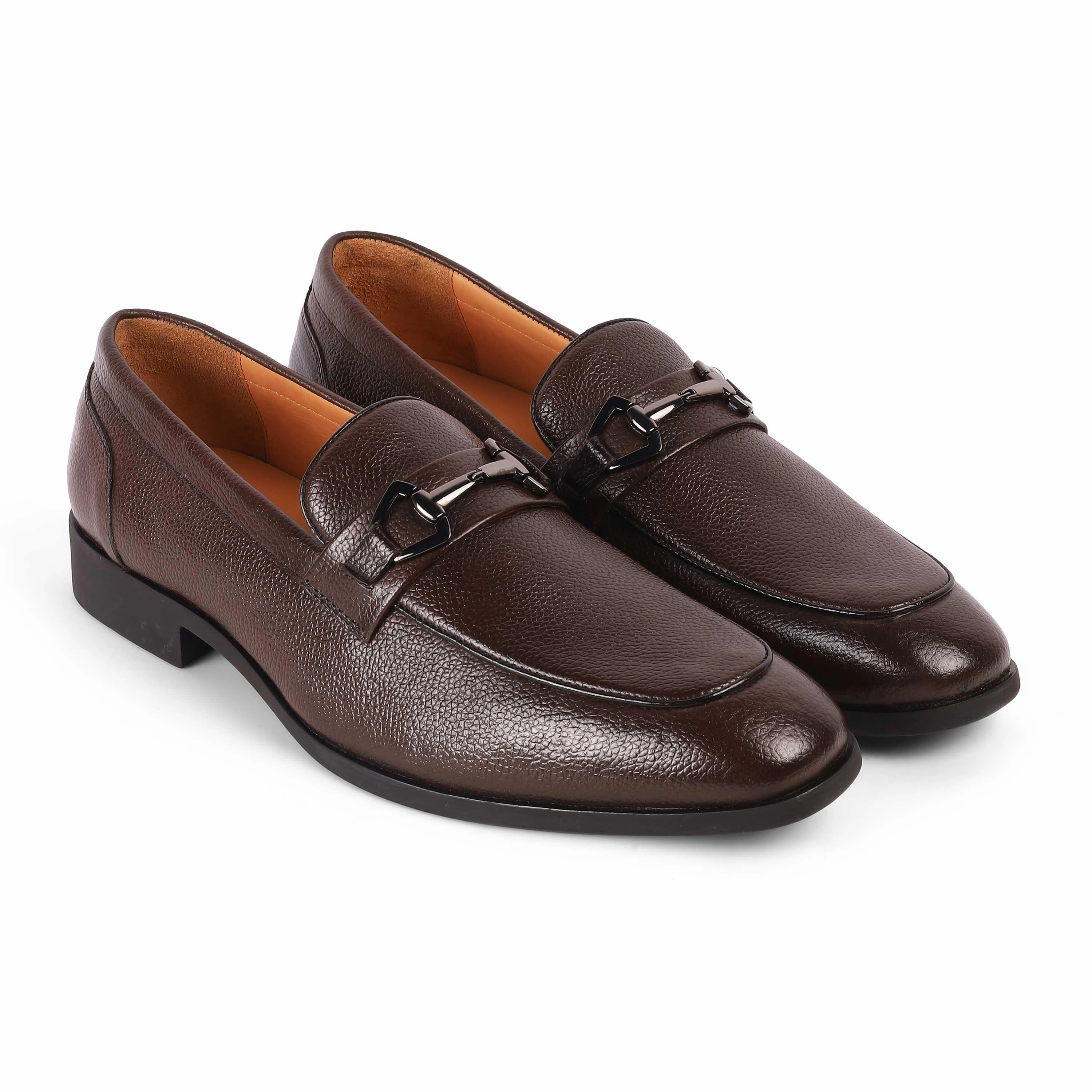 Tresmode Antli Brown Men's Leather Loafers Our Legacy Loafers