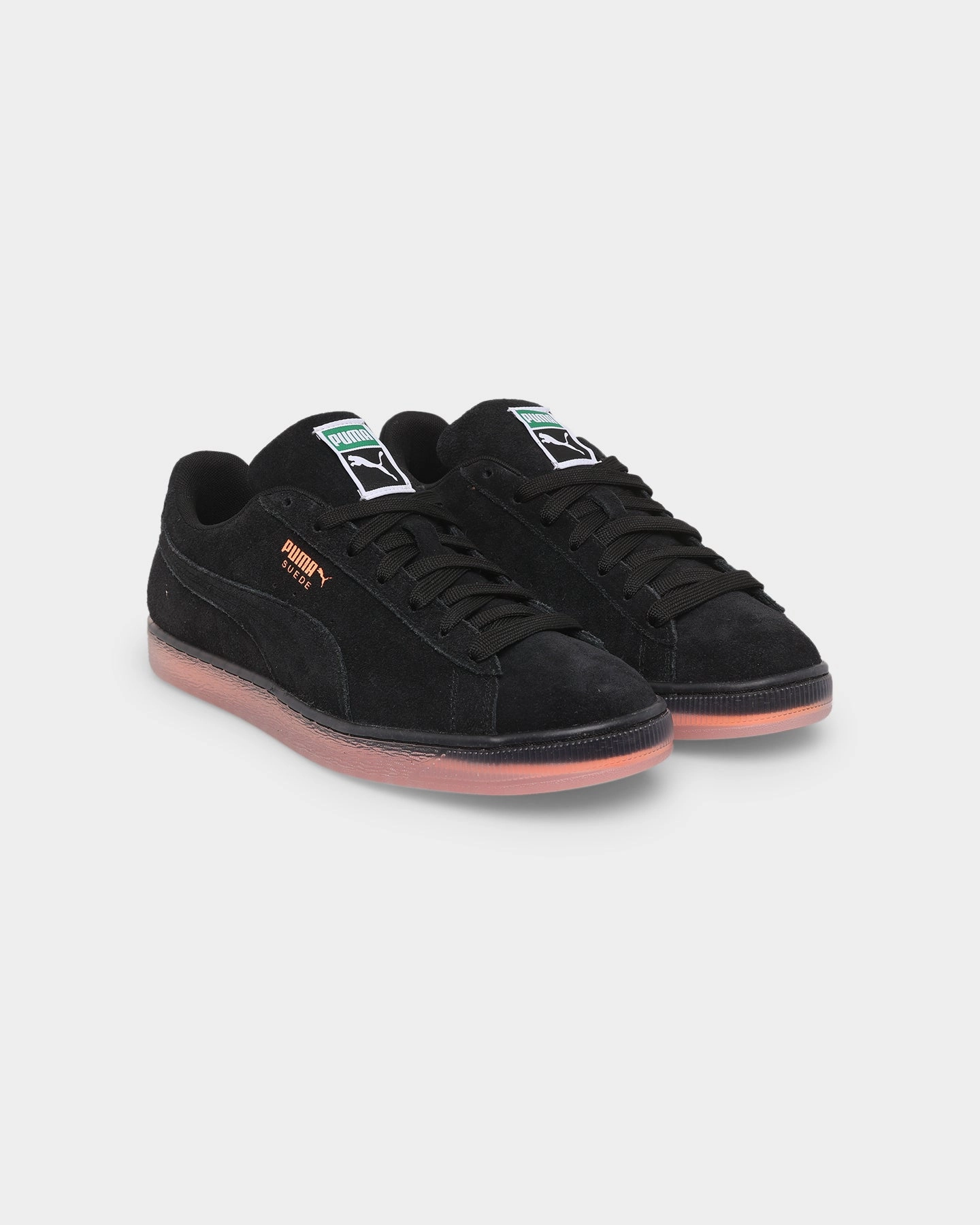Puma Suede Displaced Basketball Shoes Puma Black-Neon Puma Shoes 2009