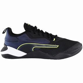 Puma Shoes Indoor Puma Fuse 2.0 Mens Black Trainers