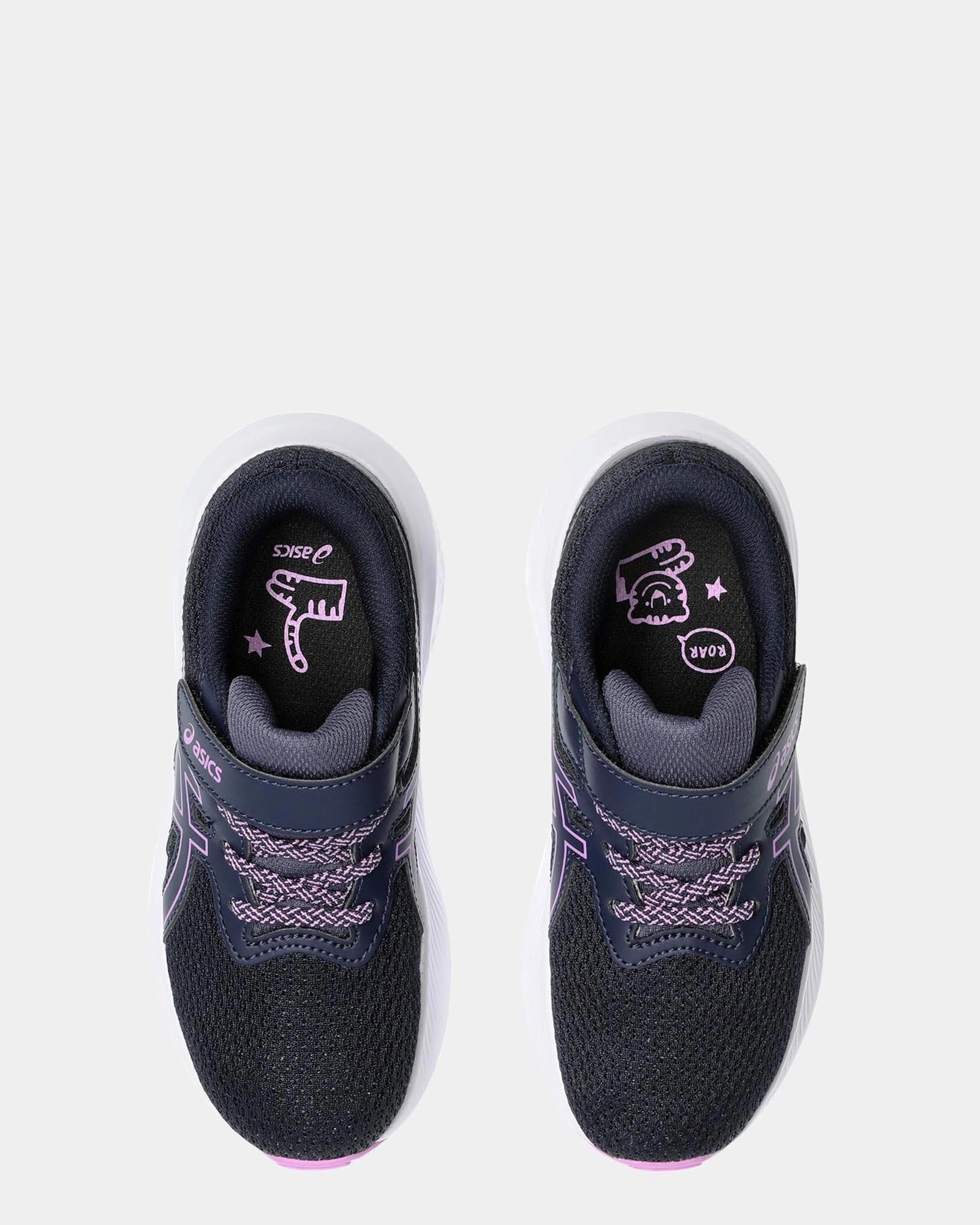 Asics Rulon Wrestling Shoes Pre-Excite 10 Pre-School Midnight/Lavender Glow