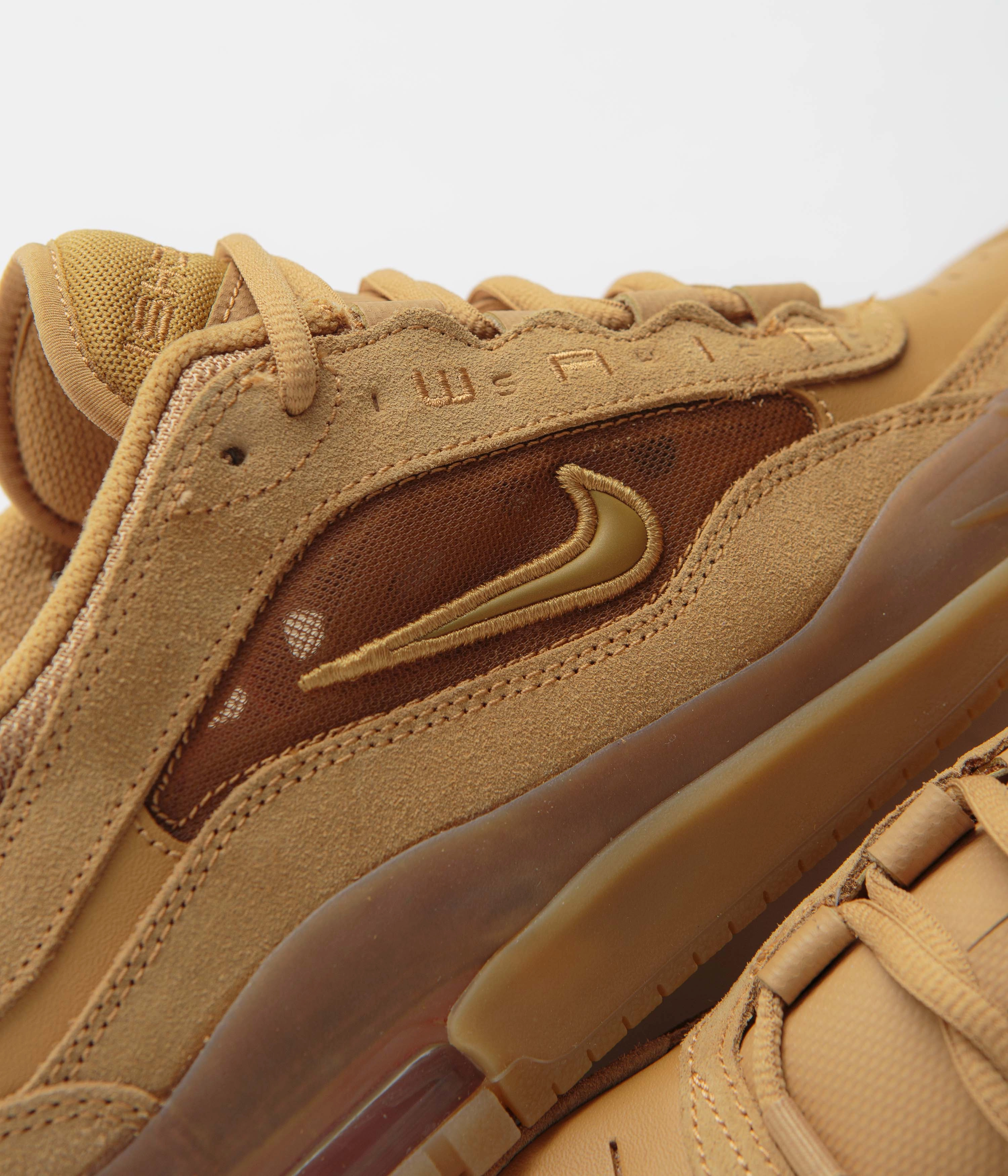Nike SB Air Max Ishod Shoes - Flax / Wheat - Flax - Safety Orange Asics Gel Nimbus 19 Running Shoe